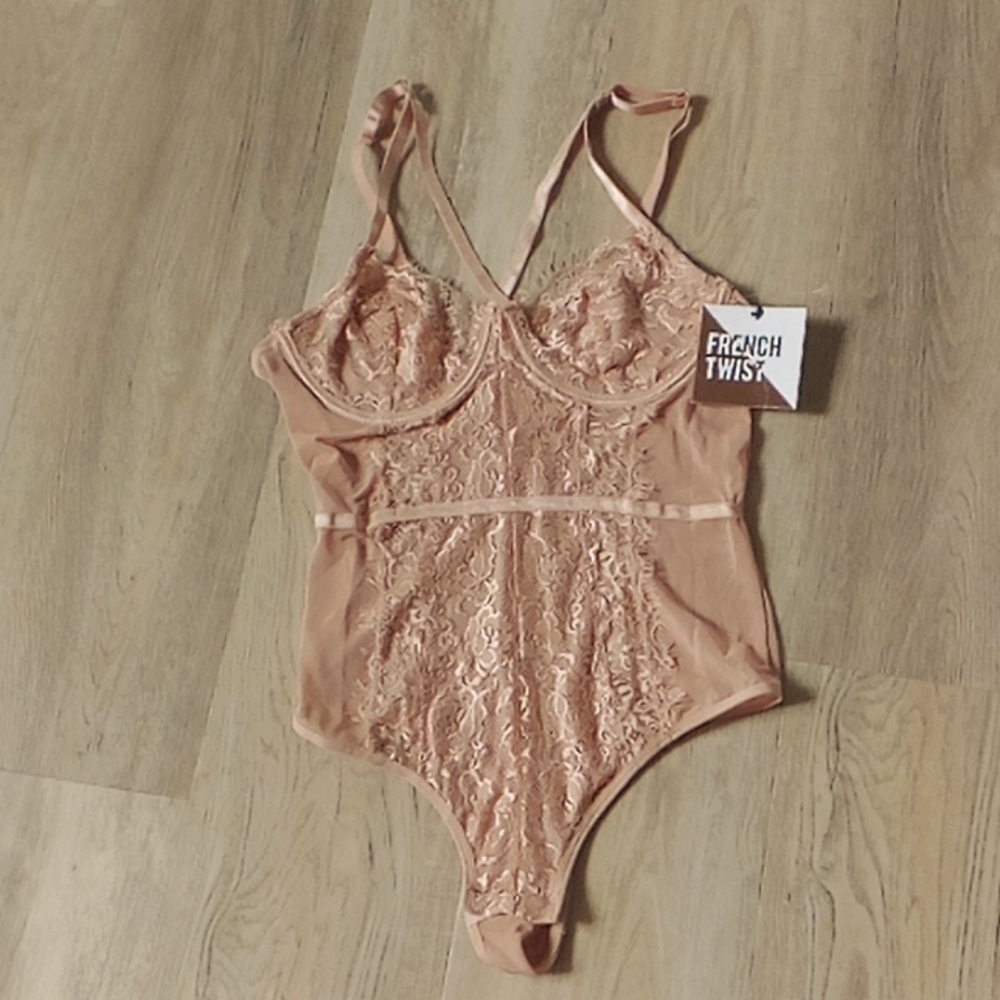 Gorgeous mesh lace bodysuit